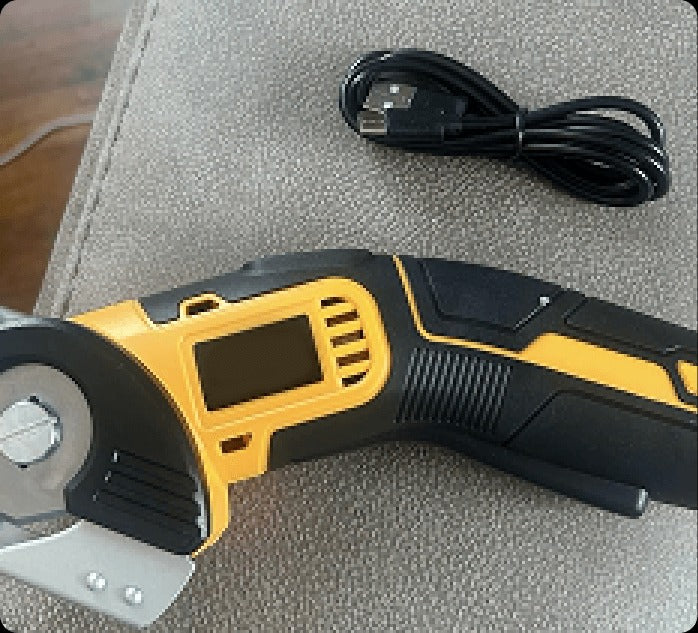 Cordless Electric Scissors – Portable Rechargeable Fabric & Cardboard Cutter for Home DIY & Crafting