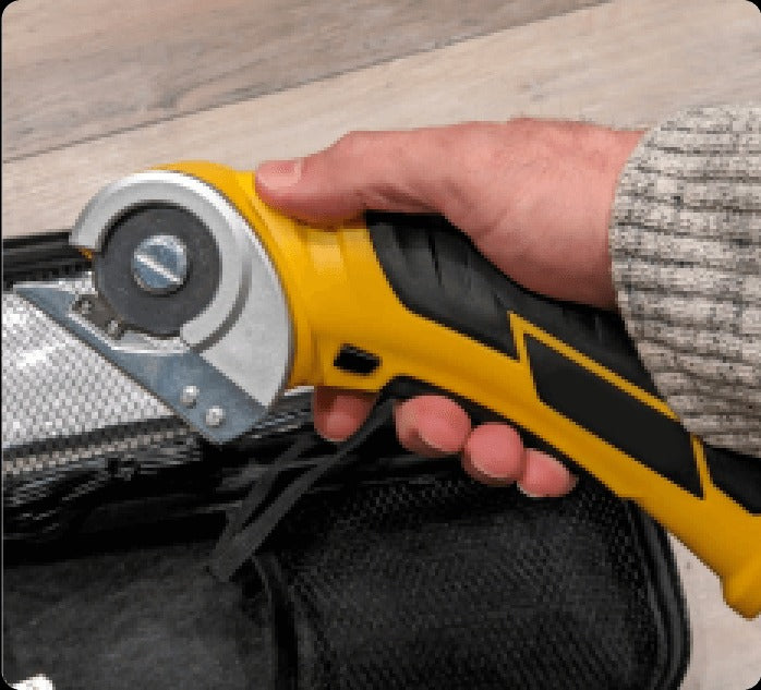 Cordless Electric Scissors – Portable Rechargeable Fabric & Cardboard Cutter for Home DIY & Crafting