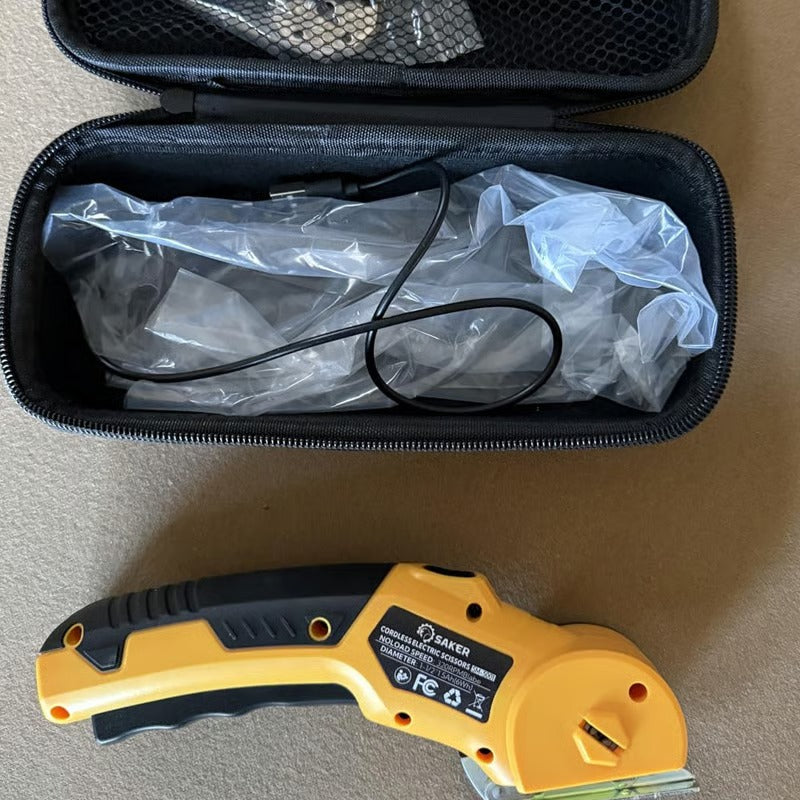 Cordless Electric Scissors – Portable Rechargeable Fabric & Cardboard Cutter for Home DIY & Crafting