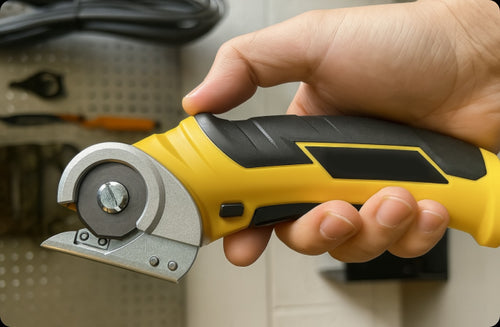 Cordless Electric Scissors – Portable Rechargeable Fabric & Cardboard Cutter for Home DIY & Crafting